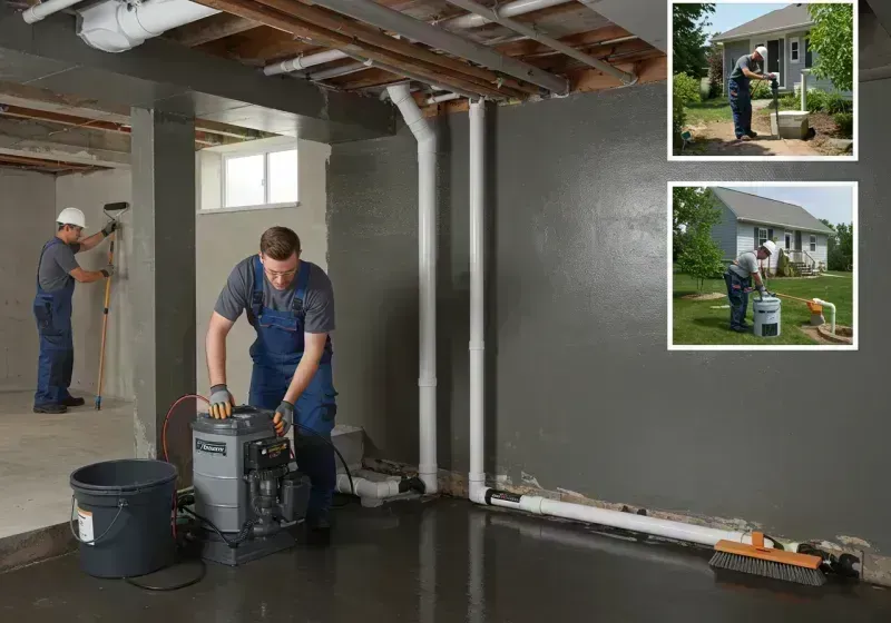 Basement Waterproofing and Flood Prevention process in Streamwood, IL